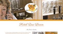 Desktop Screenshot of dreiloewen.de